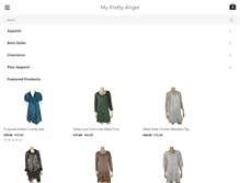 Tablet Screenshot of myprettyangel.com